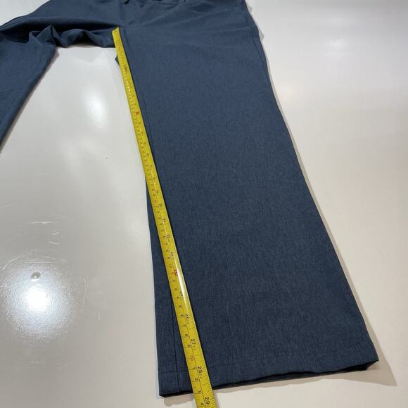 Travis Mathew Pants Mens 32x29 Blue Lightweight Chino Straight Leg Golf 5-Pocket - Picture 3 of 7